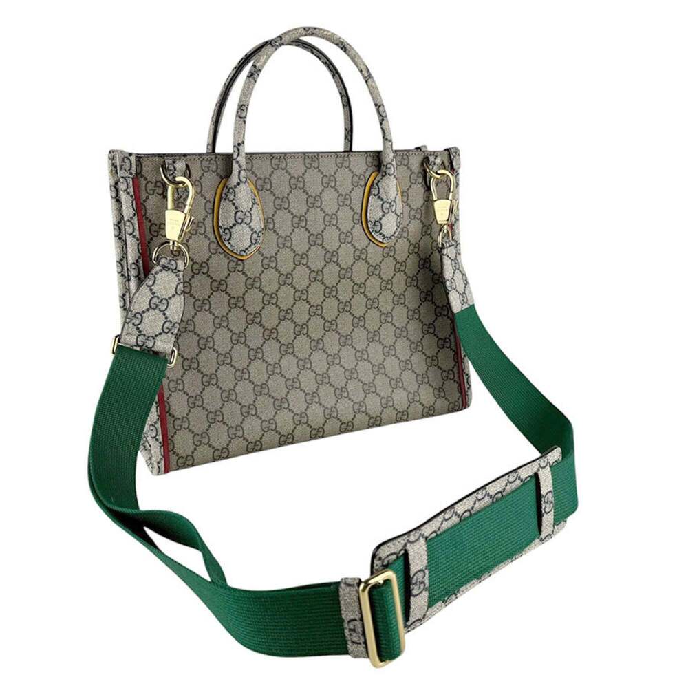 GUCCI Brown Canvas Shoulder Bag - Picture 11 of 13